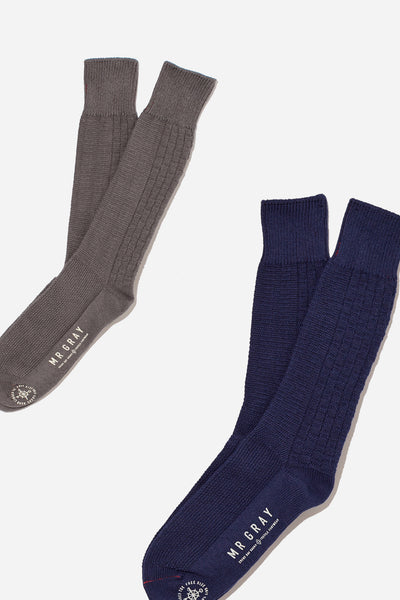 Custom Aran Knit Pattern Sock bundle