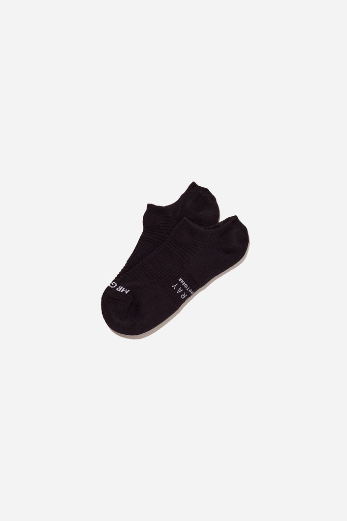 Mesh Paneling Sock | Black | Mr. Gray