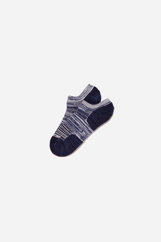Mesh Paneling Sock | Navy | Mr. Gray