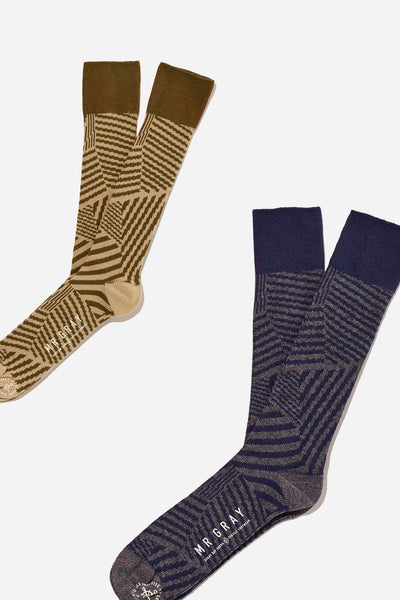 Dazzle Camo Print Sock bundle